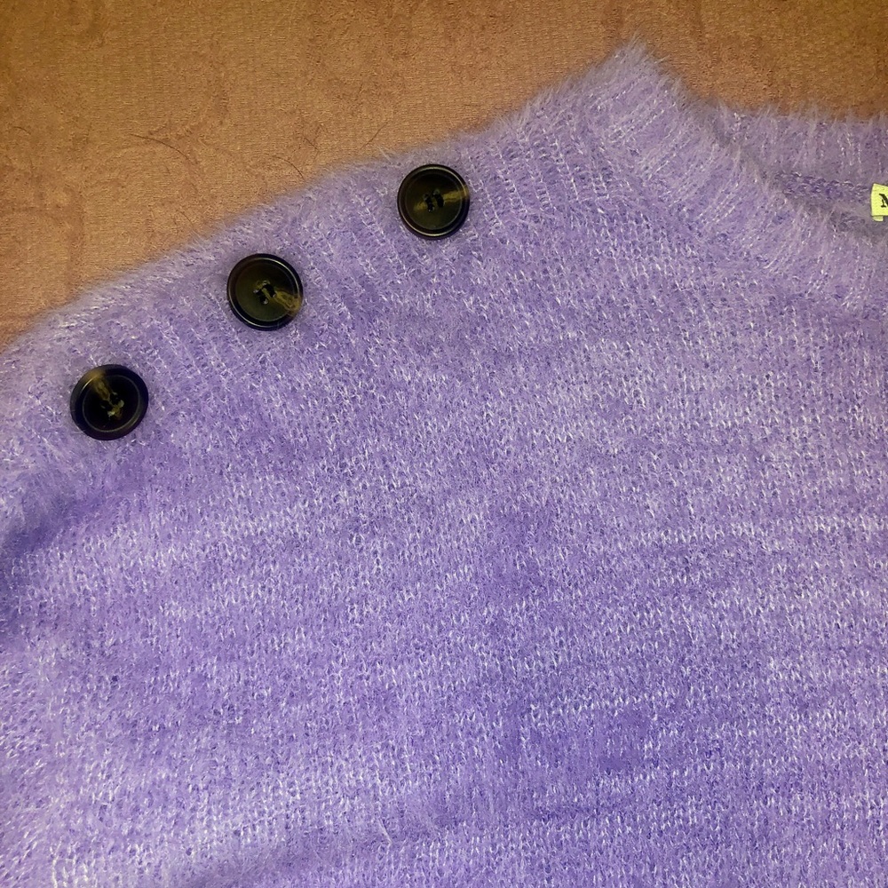 🆕 Soft Button Sweater 💜 - Picture 3 of 14